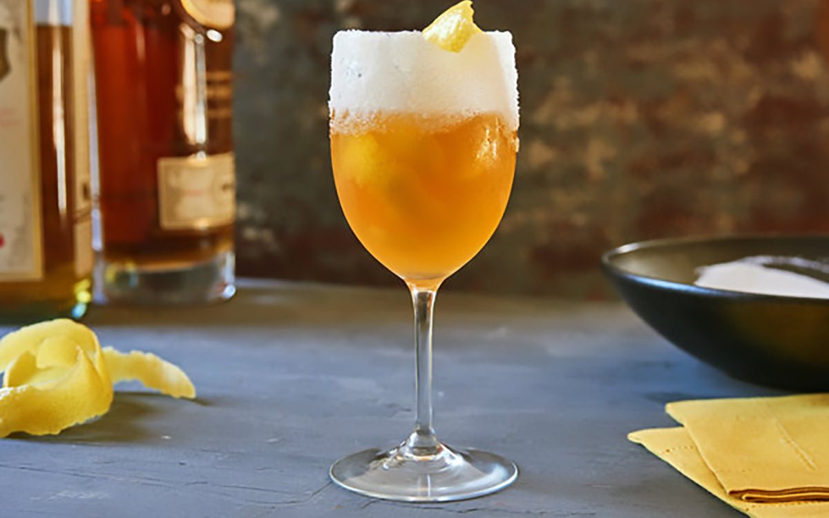 Brandy Crusta Cocktail Recipe KITESSENSU