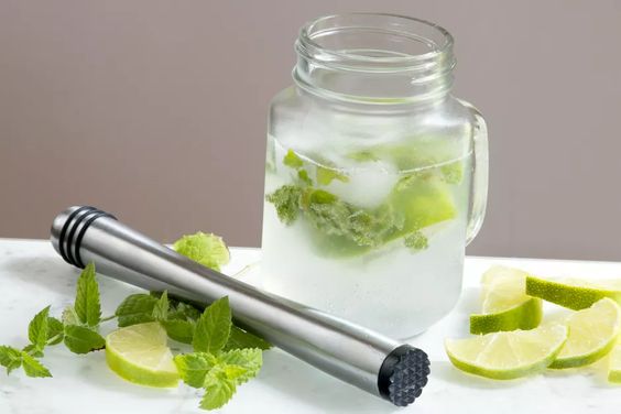 Muddler Per Cocktail In Acciaio Inox - Schiacciafrutta E Ghiaccio | Per Caipirinha E Mojito - Foto 2