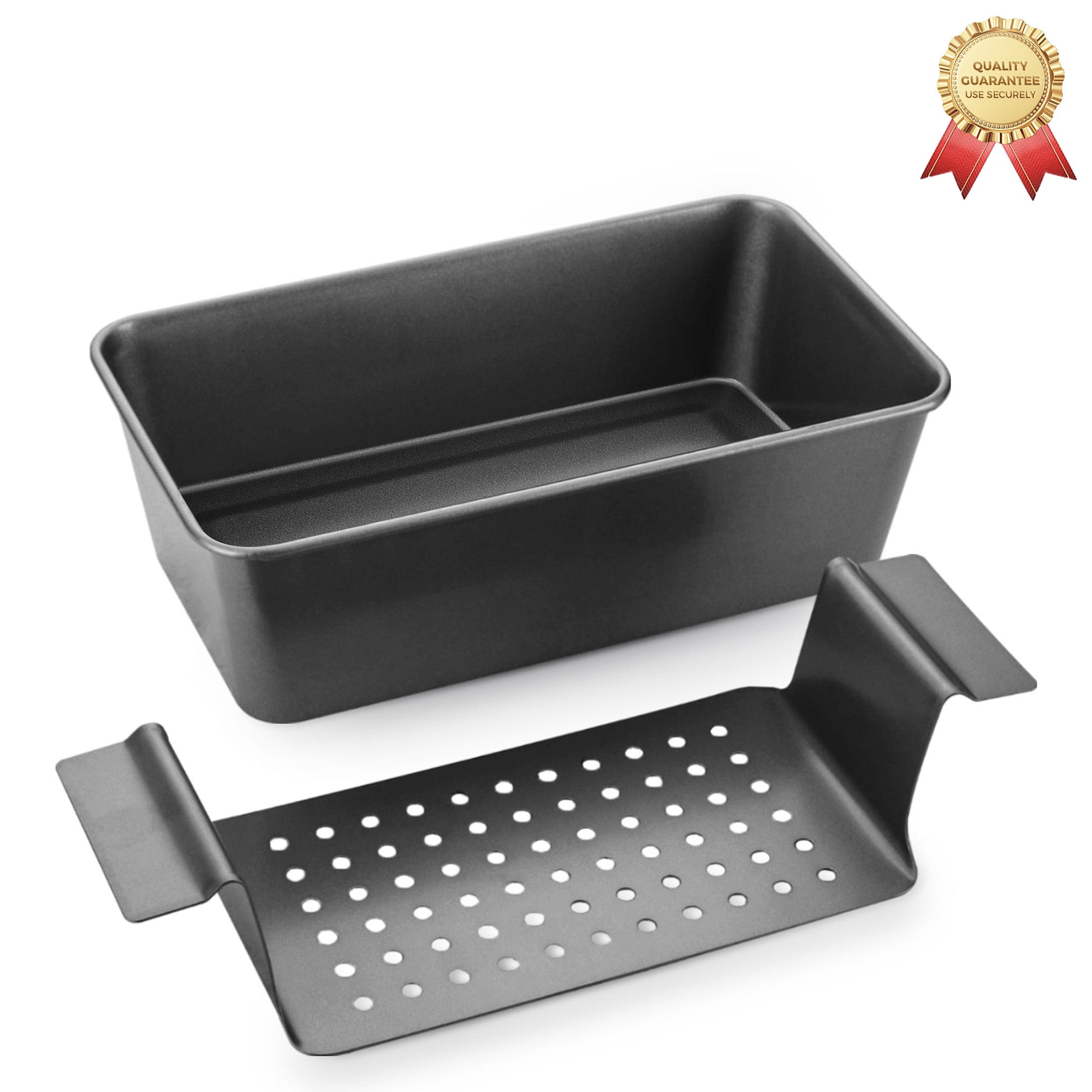 Meatloaf Pan Loaf Pan With Holes In Bottom Donepart Meatloaf Pan