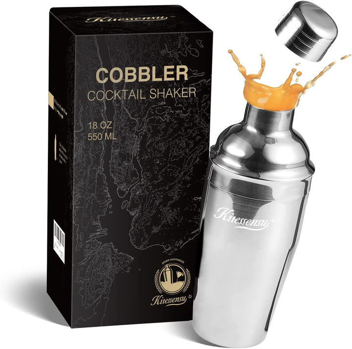 550ml Cobbler Cocktail Shaker - KITESSENSU