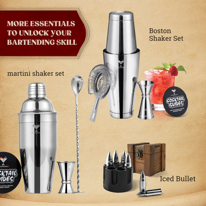 Boston Cocktail Shaker Gift Set – Twice Element