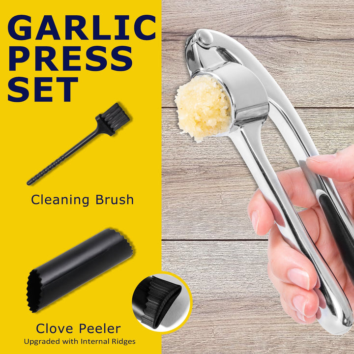 KITESSENSU Premium Garlic Press 3 Sets3 - KITESSENSU